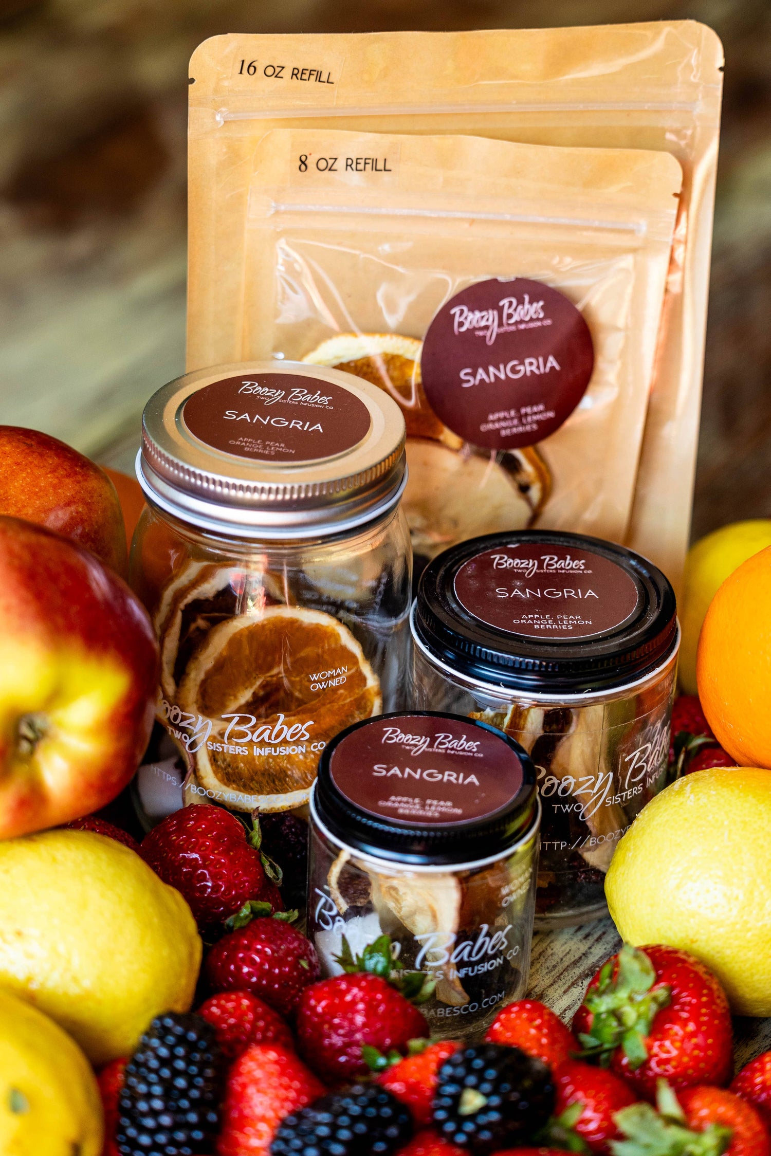 Sangria Cocktail/Mocktail Infusion Kit